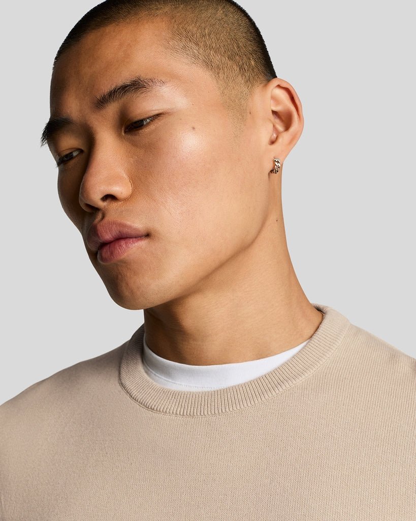 Cotton Crew Neck Jumper