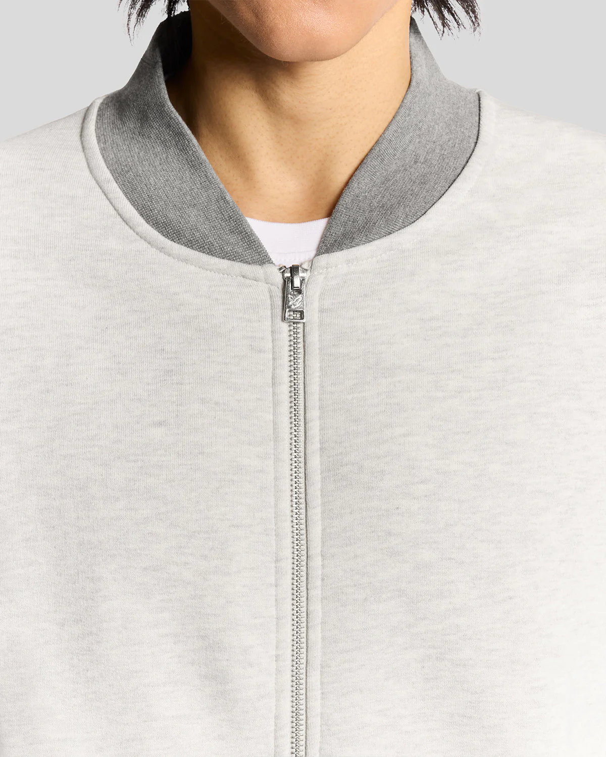 Half Raglan Sleeve Jersey Bomber