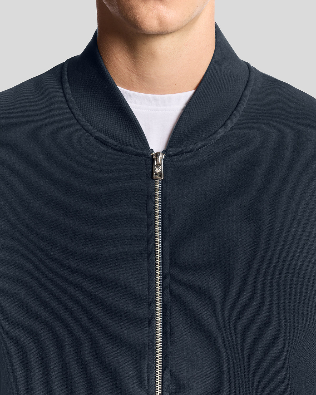 Half Raglan Sleeve Jersey Bomber