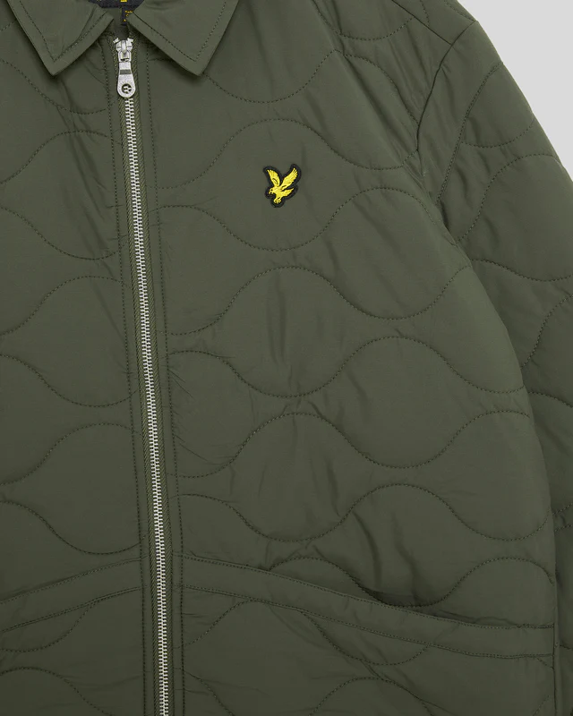 Water Resistant Ripstop Quilted Jacket