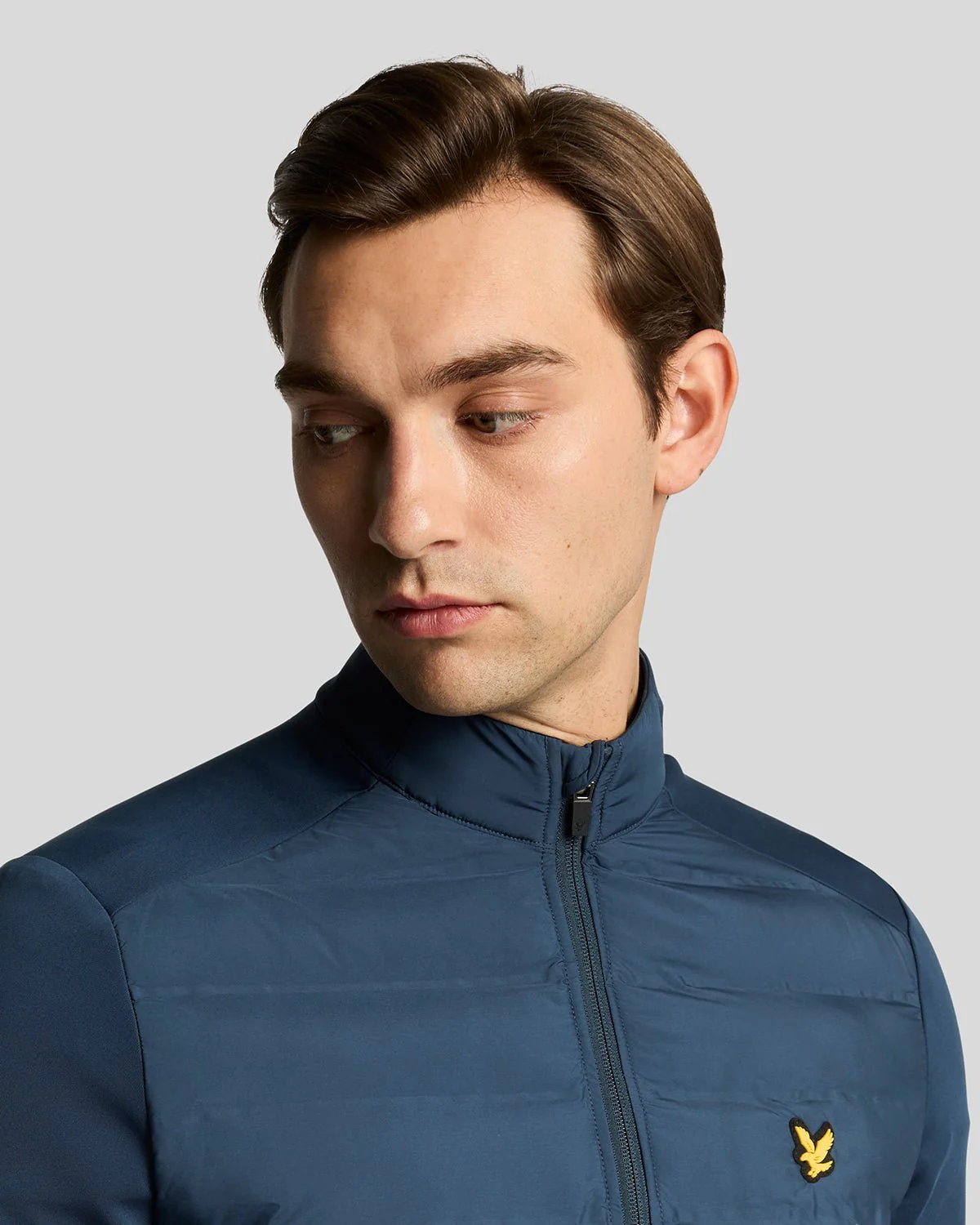 Golf Hybrid Quilted Zip Jacket
