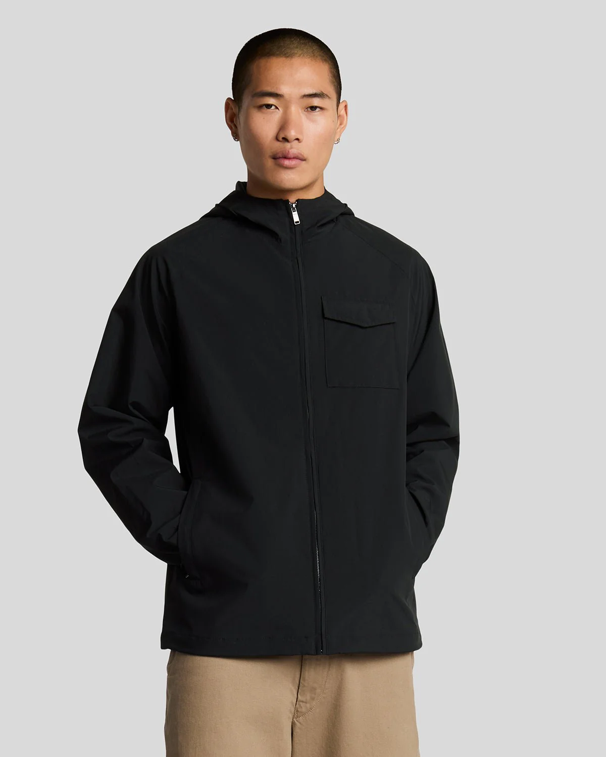 Hooded Transitional Jacket