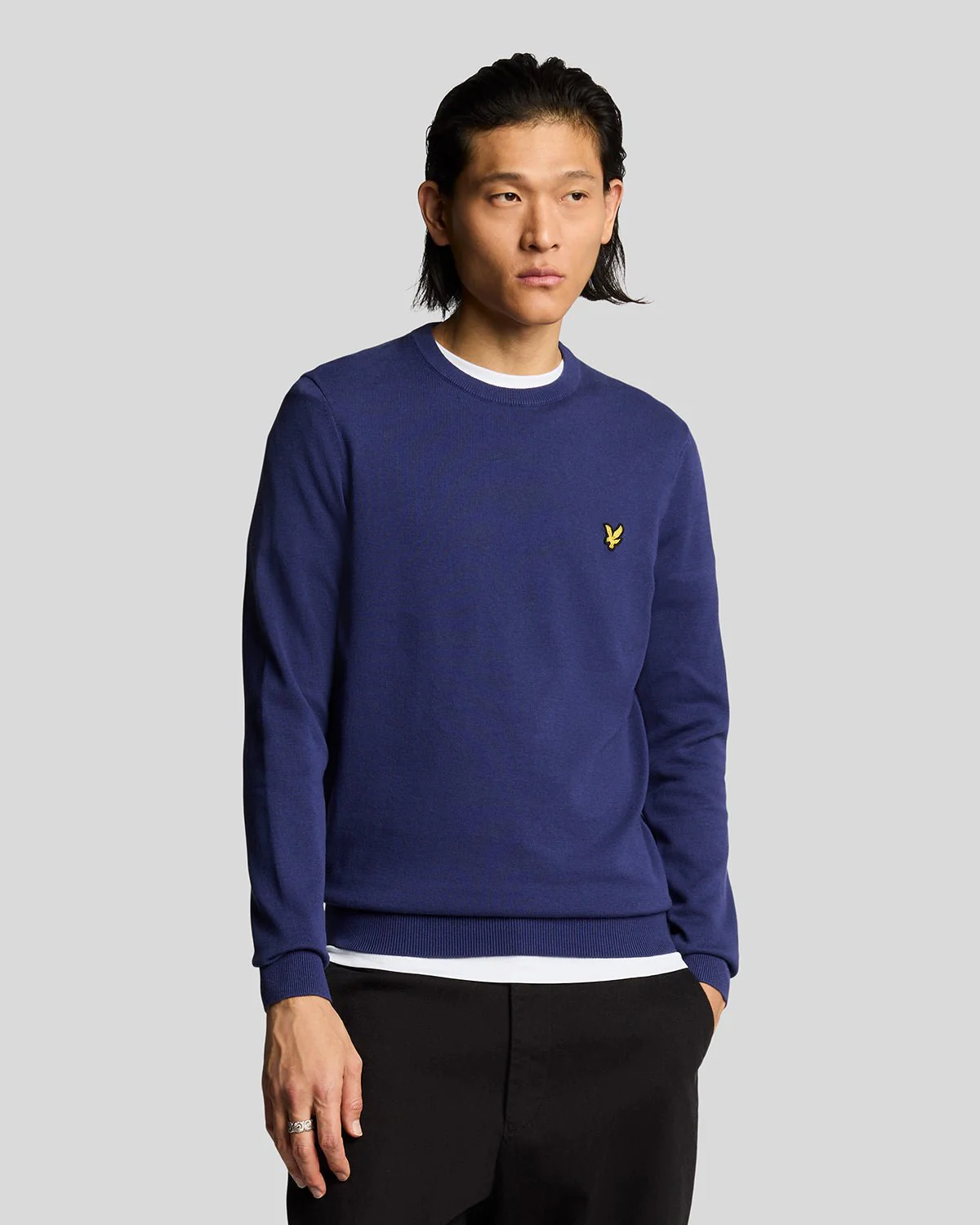 Cotton Crew Neck Jumper