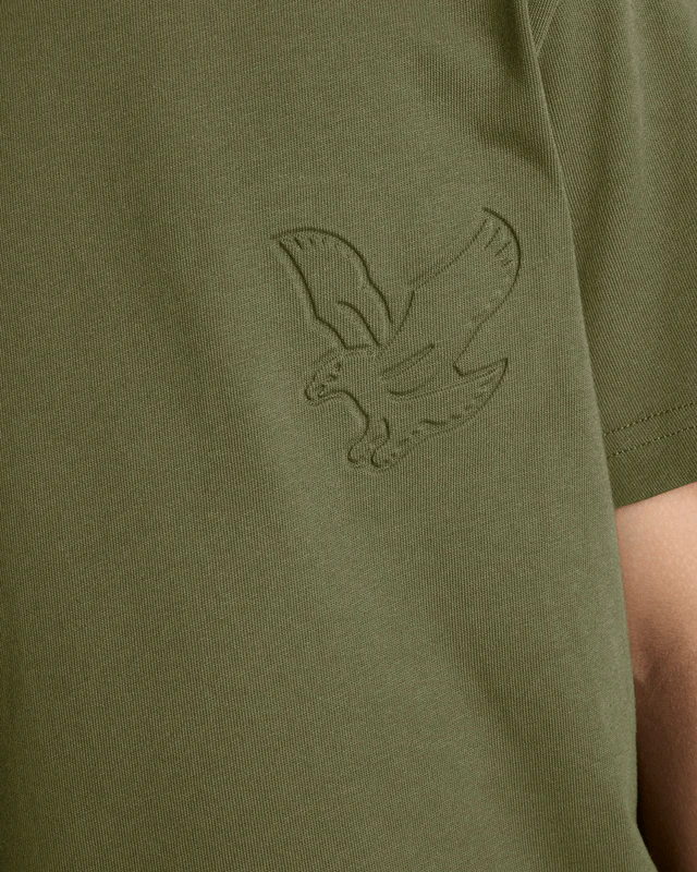 Embossed Eagle  T-Shirt