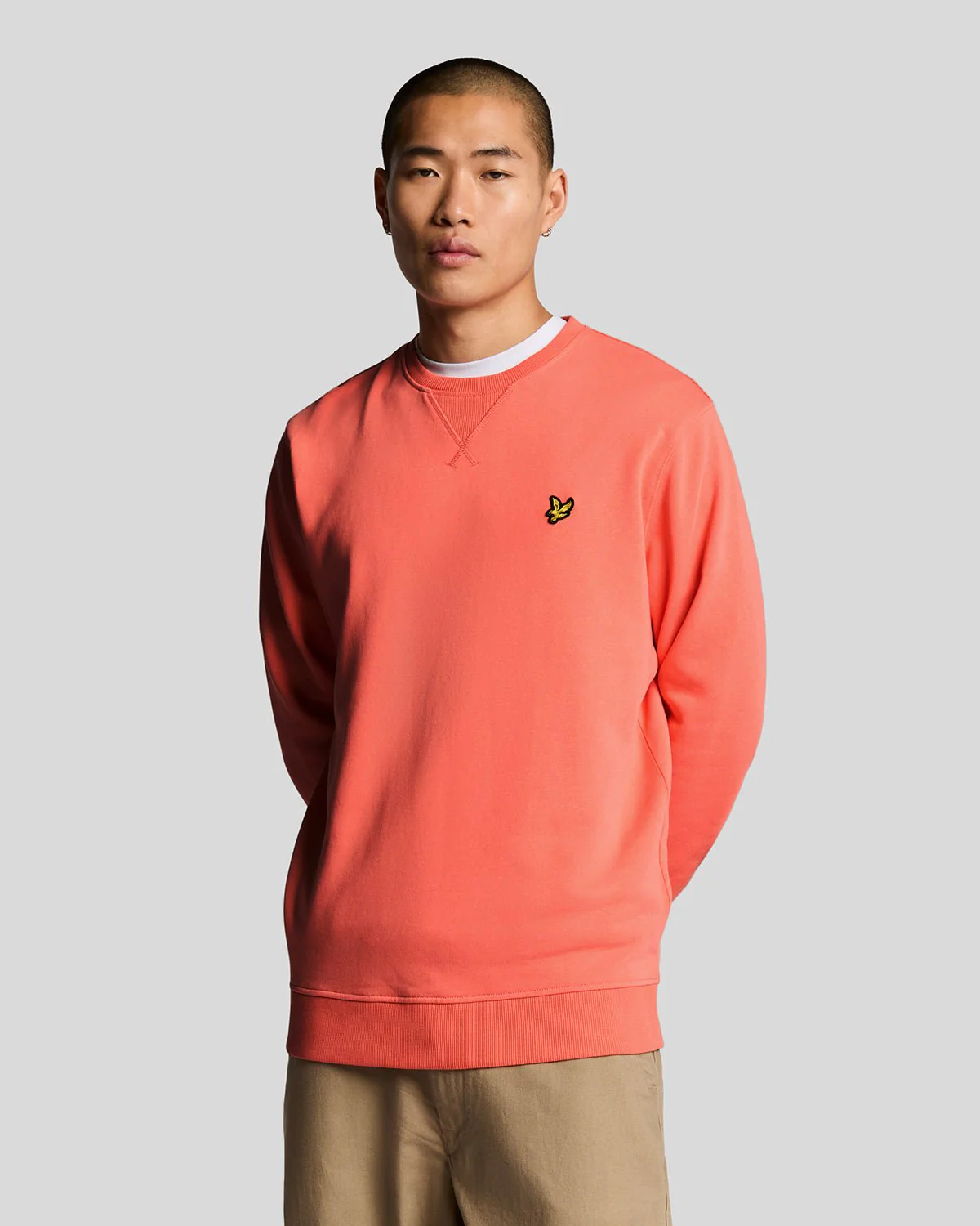 Cotton Crew Neck Sweatshirt