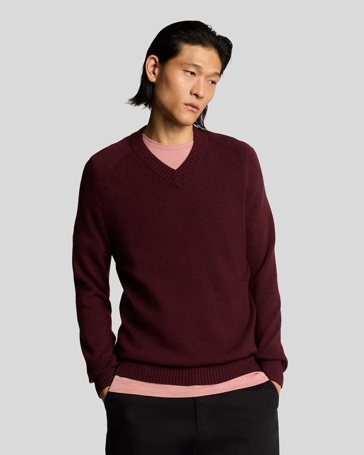 V Neck Knit Jumper