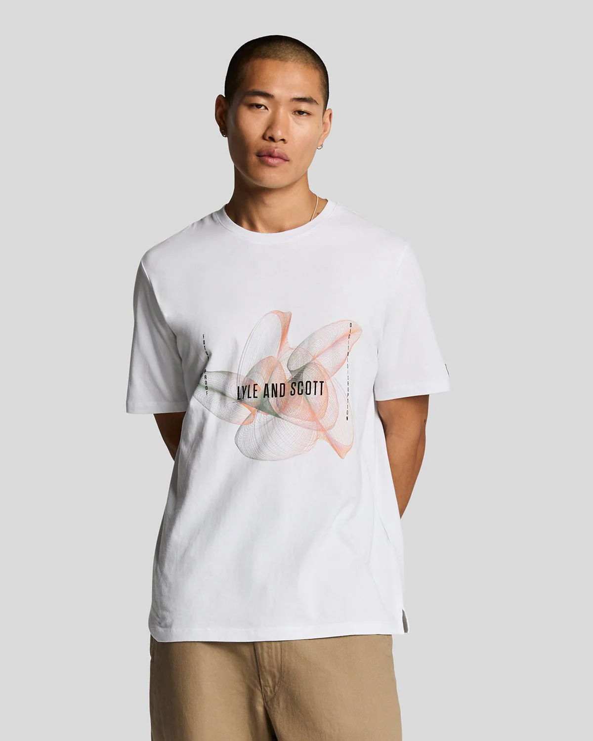 3D Line Graphic T-Shirt