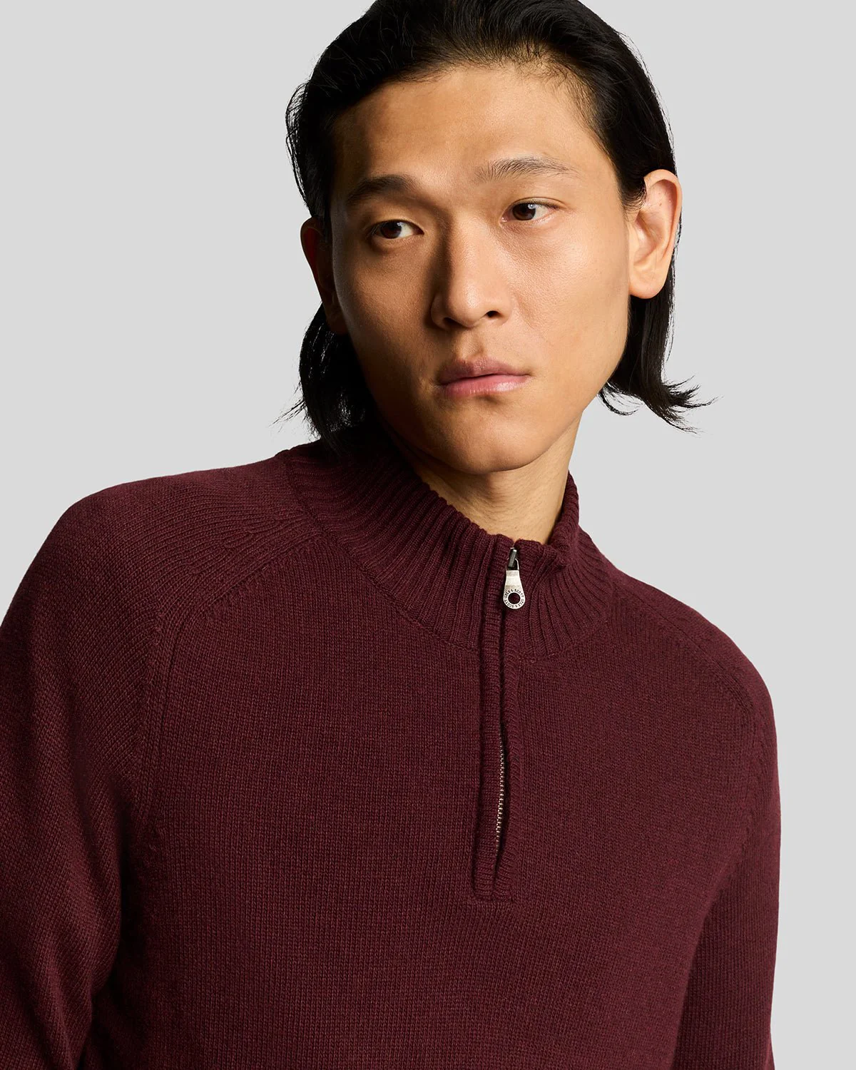 1/4 Zip Knit Jumper