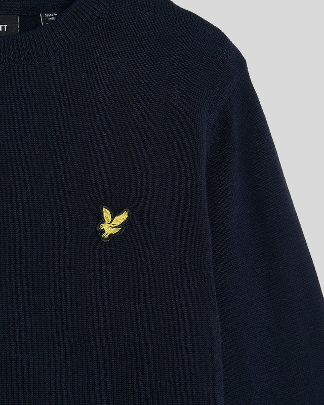 Cotton Crew Neck Jumper