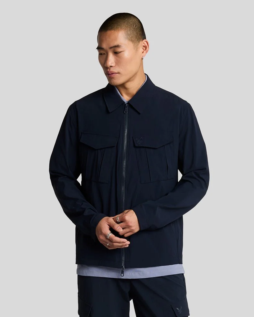 Nylon Pocket Overshirt