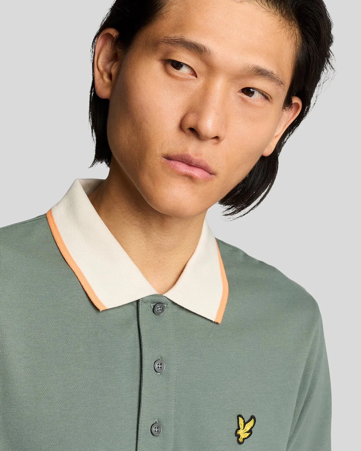 Half Tipped Polo Shirt