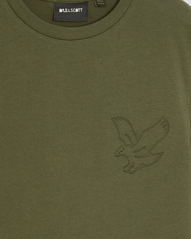 Embossed Eagle  T-Shirt