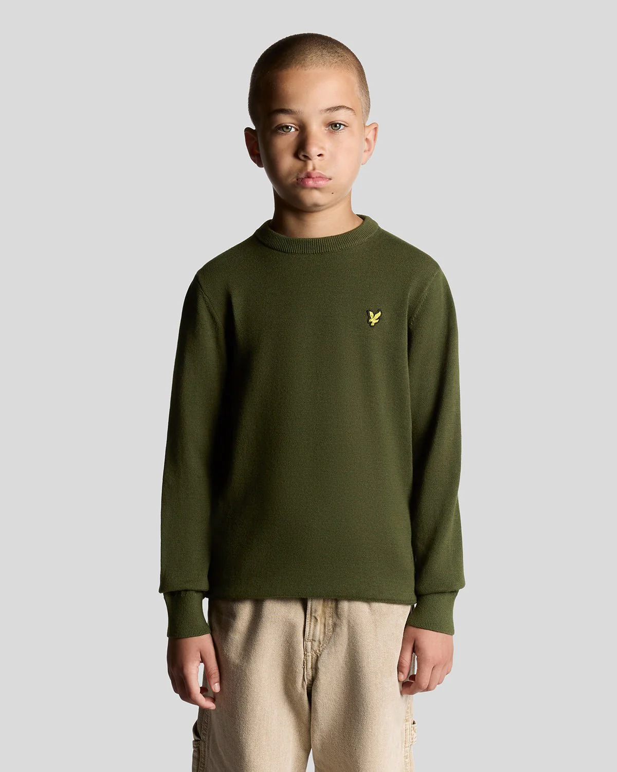 Cotton Crew Neck Jumper