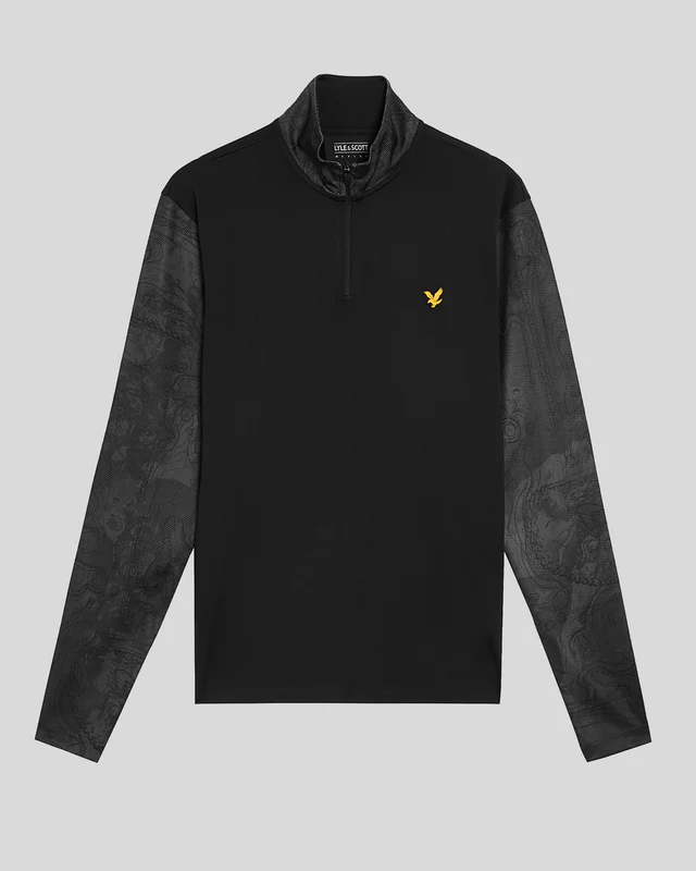Golf Printed Contour Midlayer