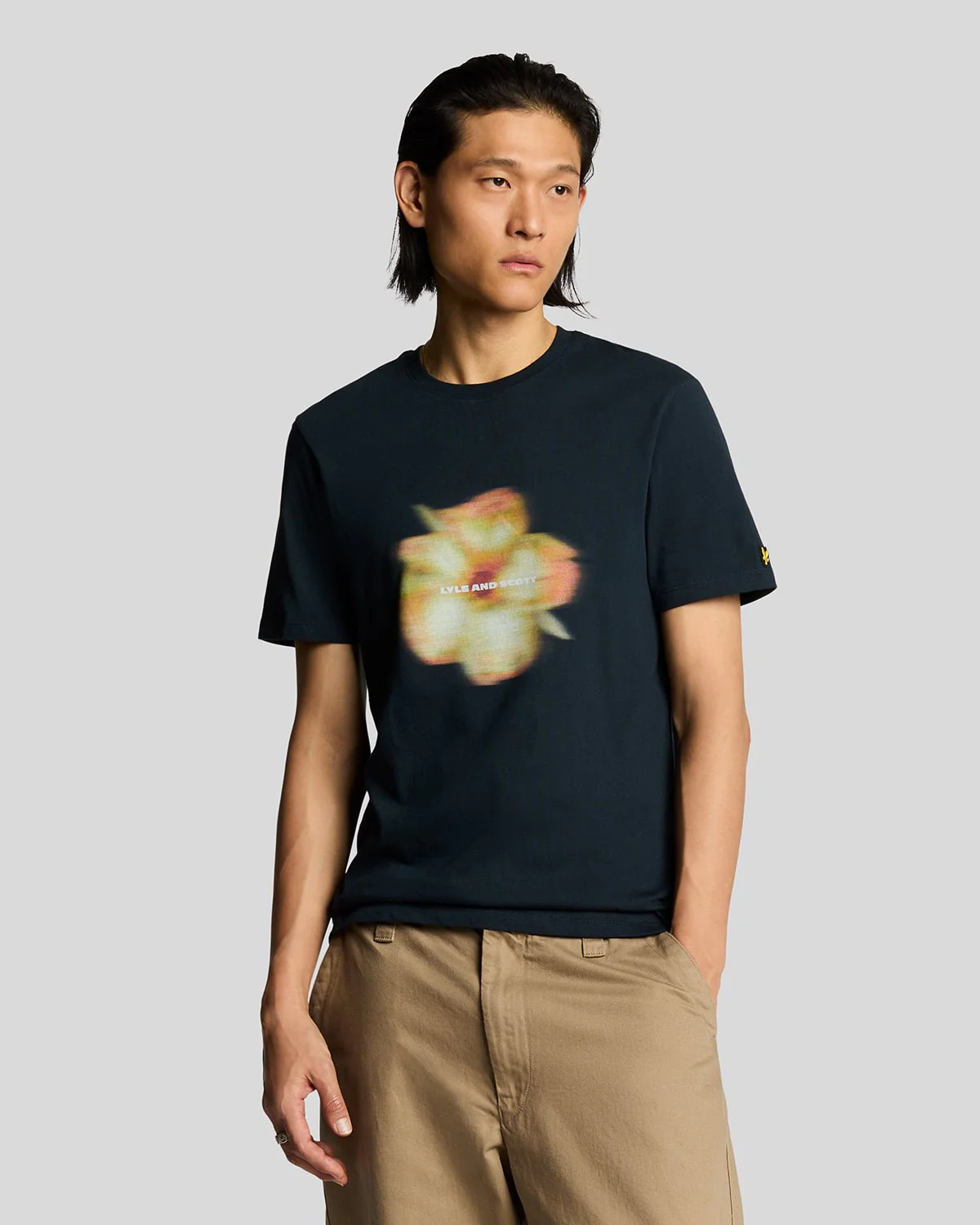 Motion Floral Graphic T-Shirt