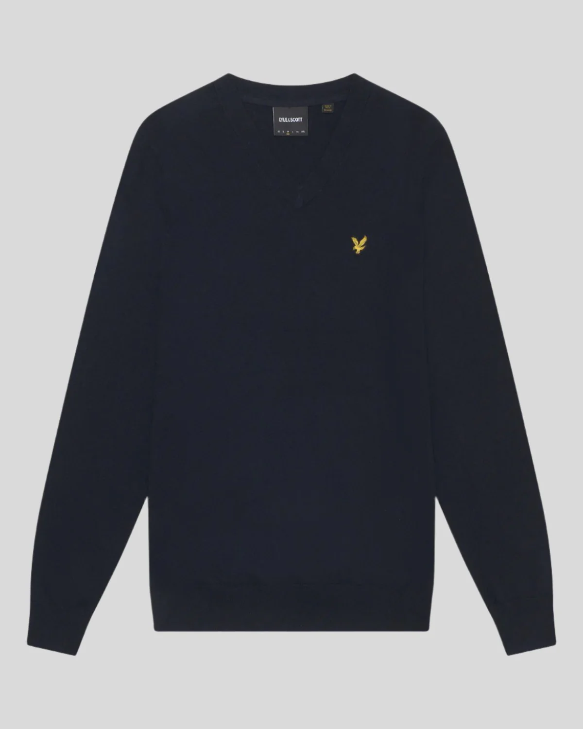 Cotton Merino V Neck Jumper