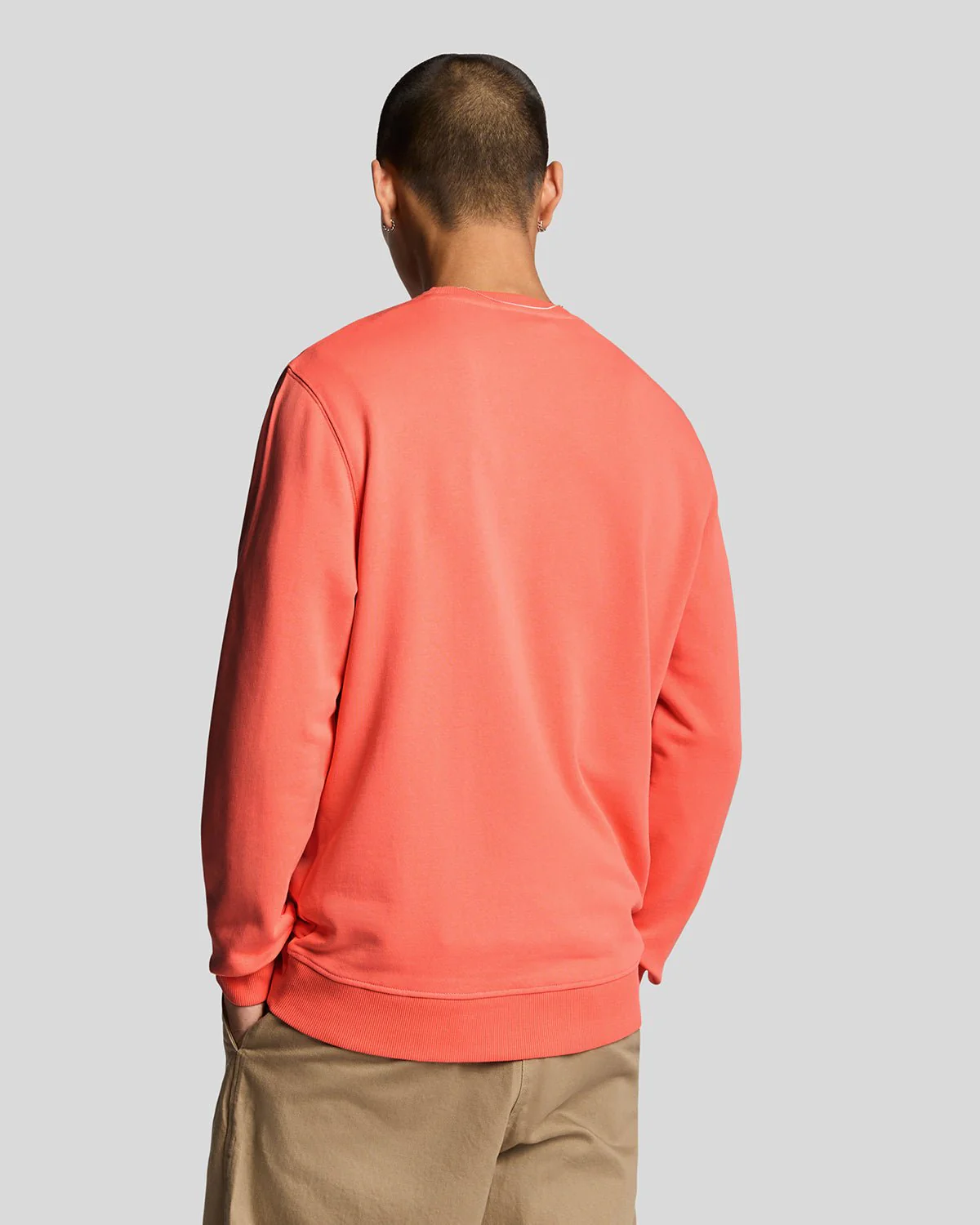 Cotton Crew Neck Sweatshirt