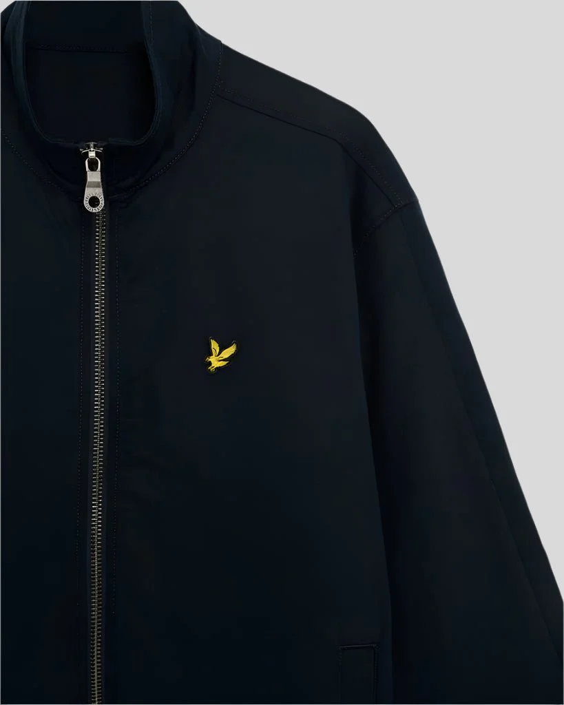 High Neck Twill Jacket