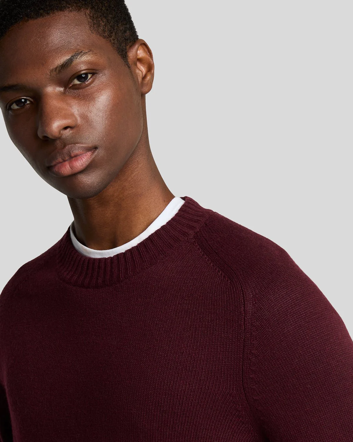 Crew Neck Knit Jumper