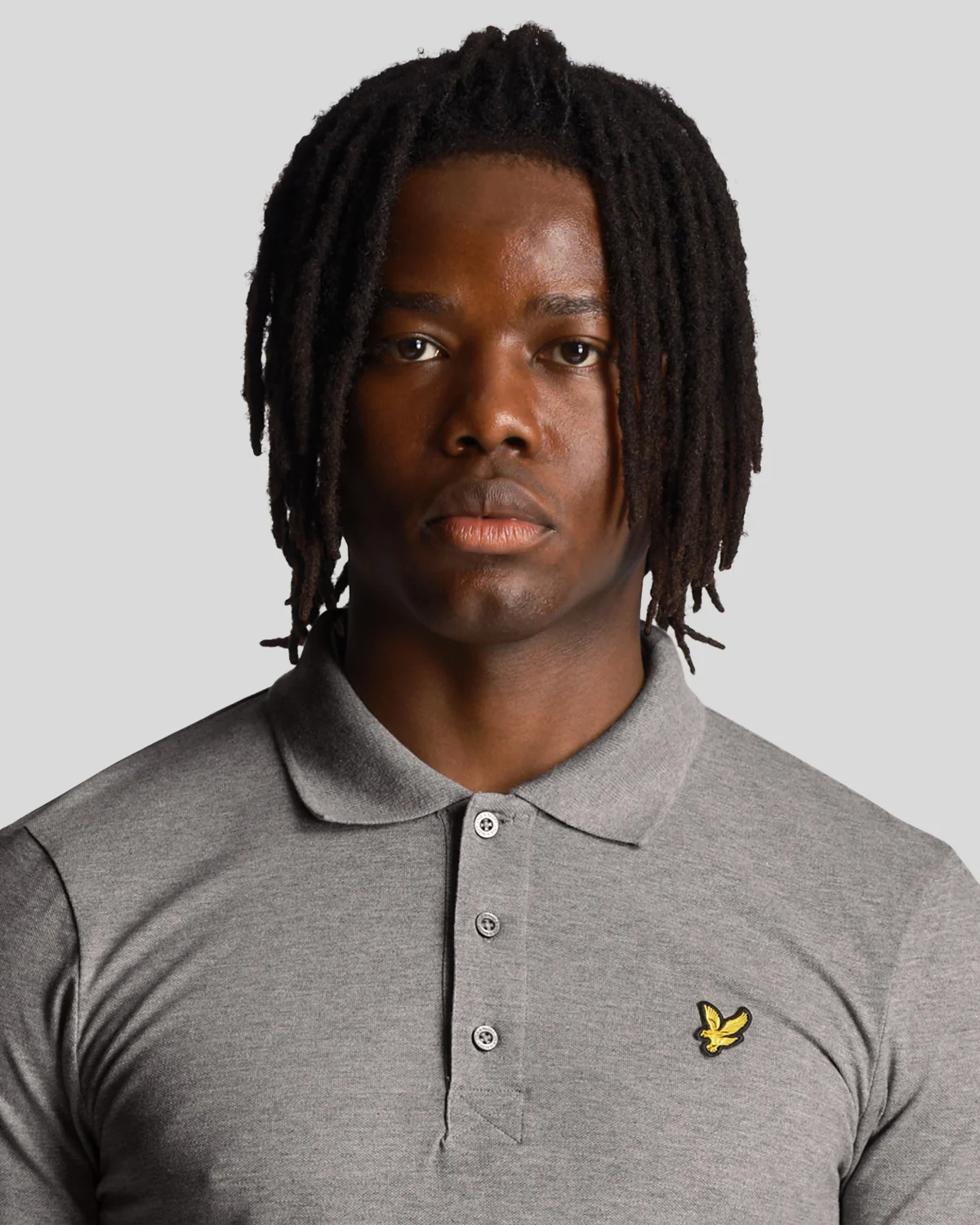 Long Sleeve Cotton Polo Shirt