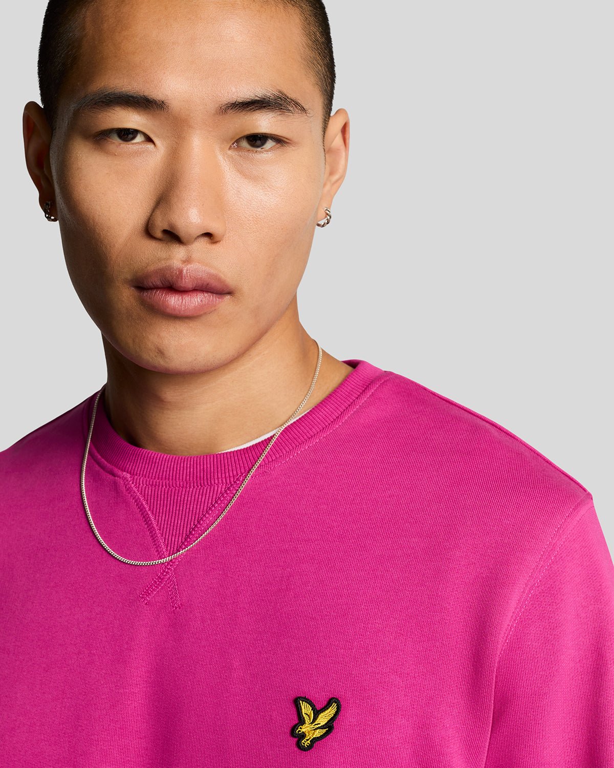 Cotton Crew Neck Sweatshirt