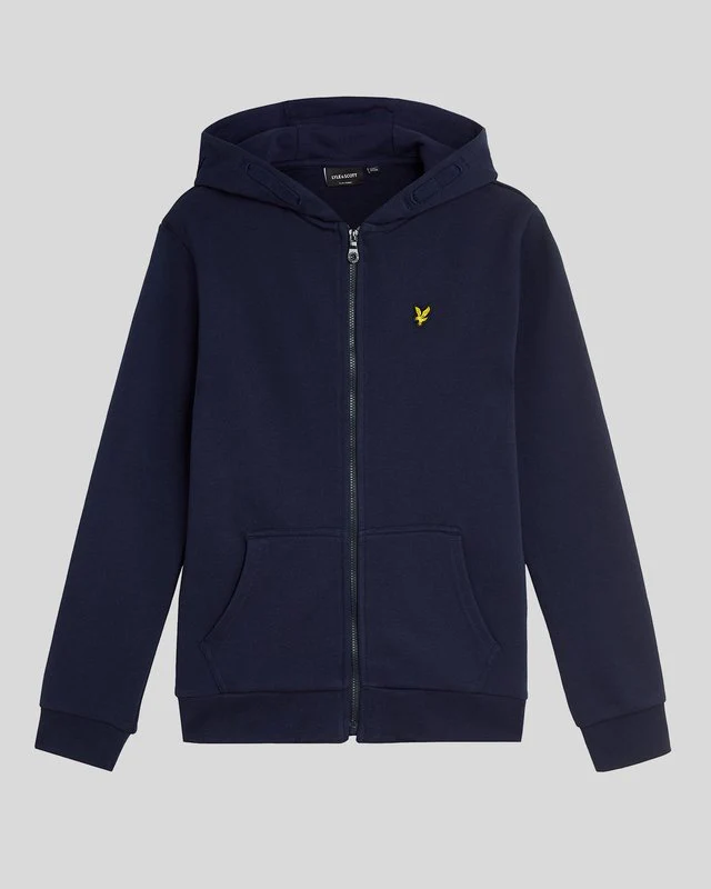 Loopback Cotton Full Zip Hoodie