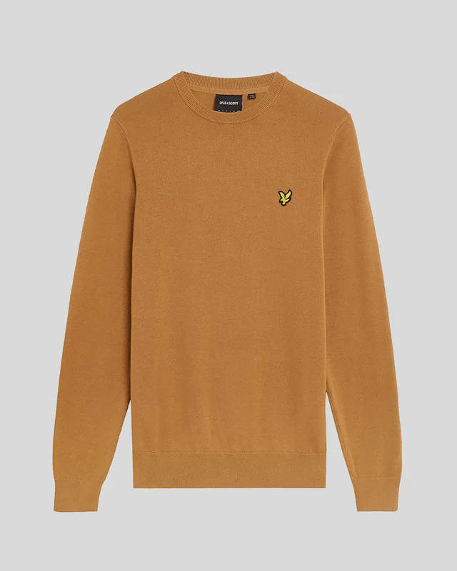 Cotton Crew Neck Jumper
