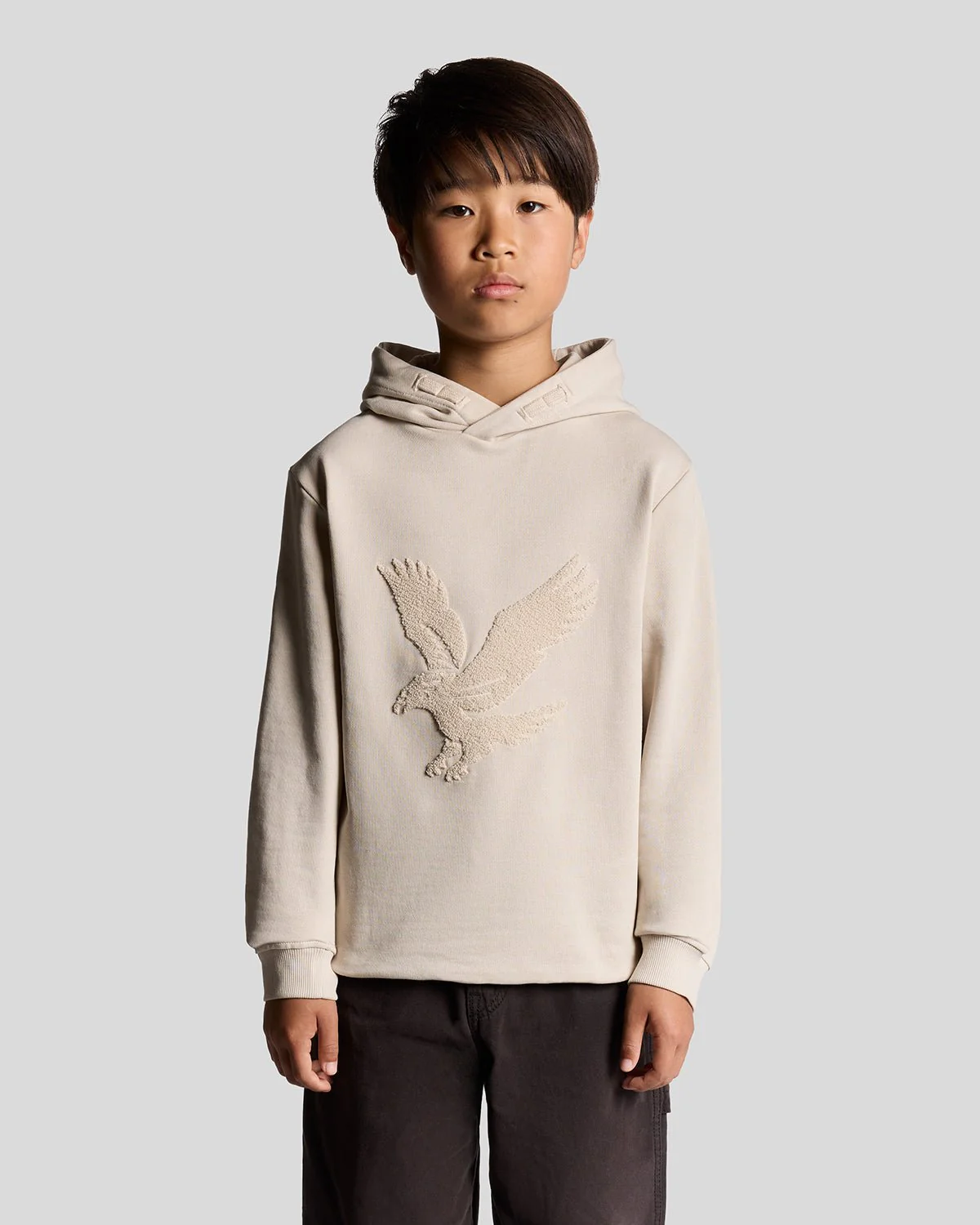 Towelling Eagle Hoodie