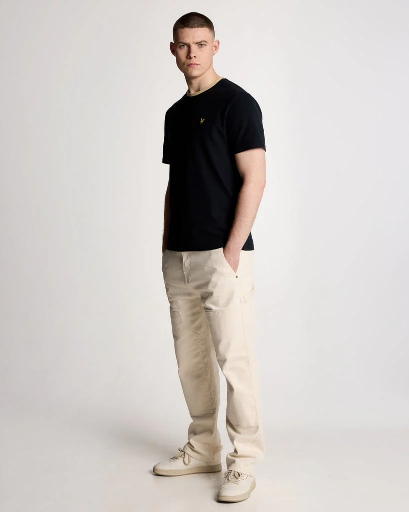 Contrast Collar T-Shirt