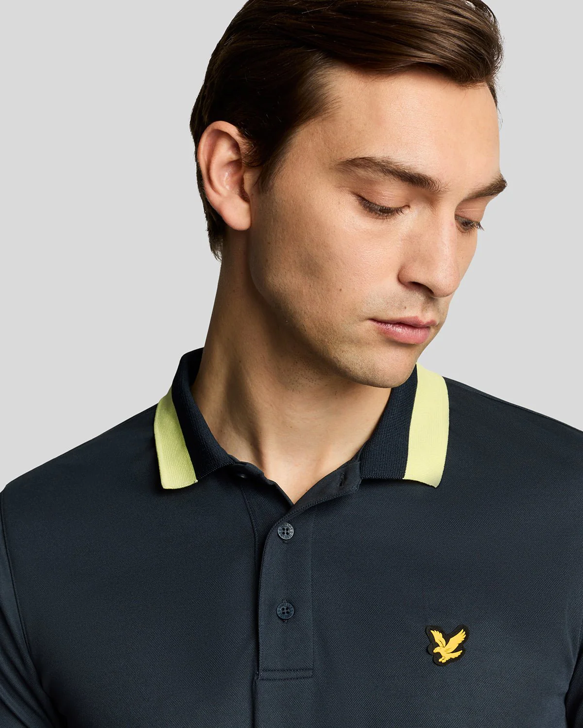 Golf Tipped Collar Polo Shirt