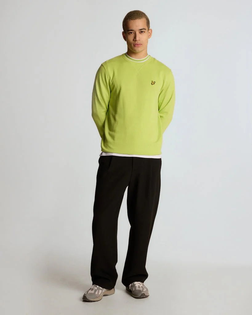 Cotton Crew Neck Sweatshirt