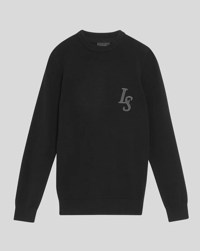 L&S Monogram Crew Neck Jumper