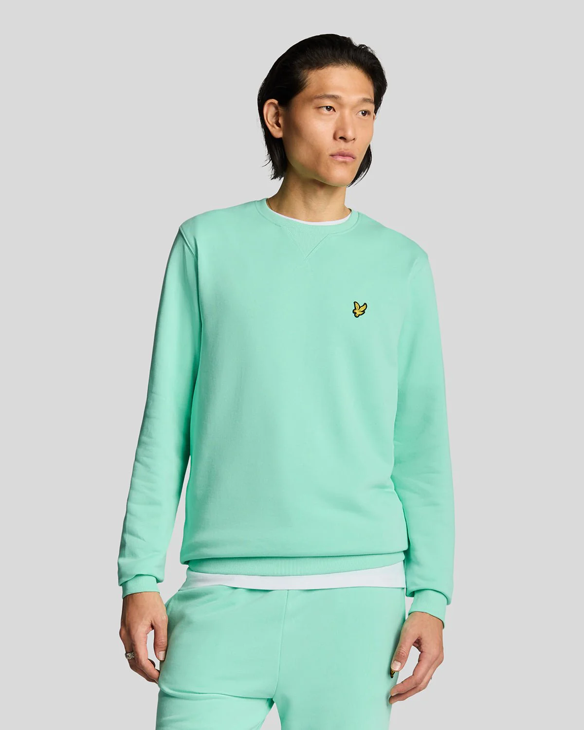 Cotton Crew Neck Sweatshirt