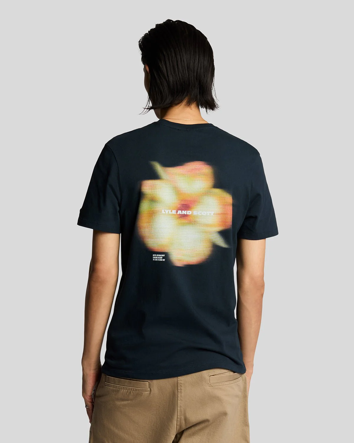 Motion Floral Graphic T-Shirt