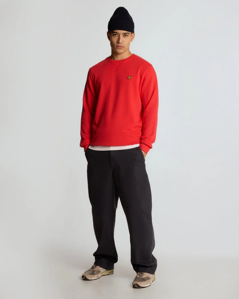 Cotton Crew Neck Sweatshirt