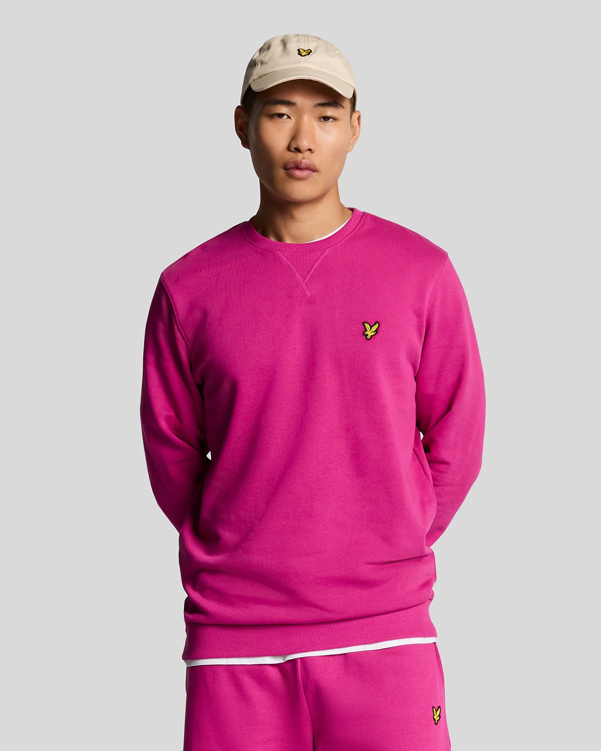 Cotton Crew Neck Sweatshirt