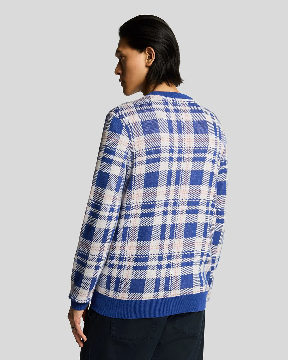 Tartan Crew Neck Jumper