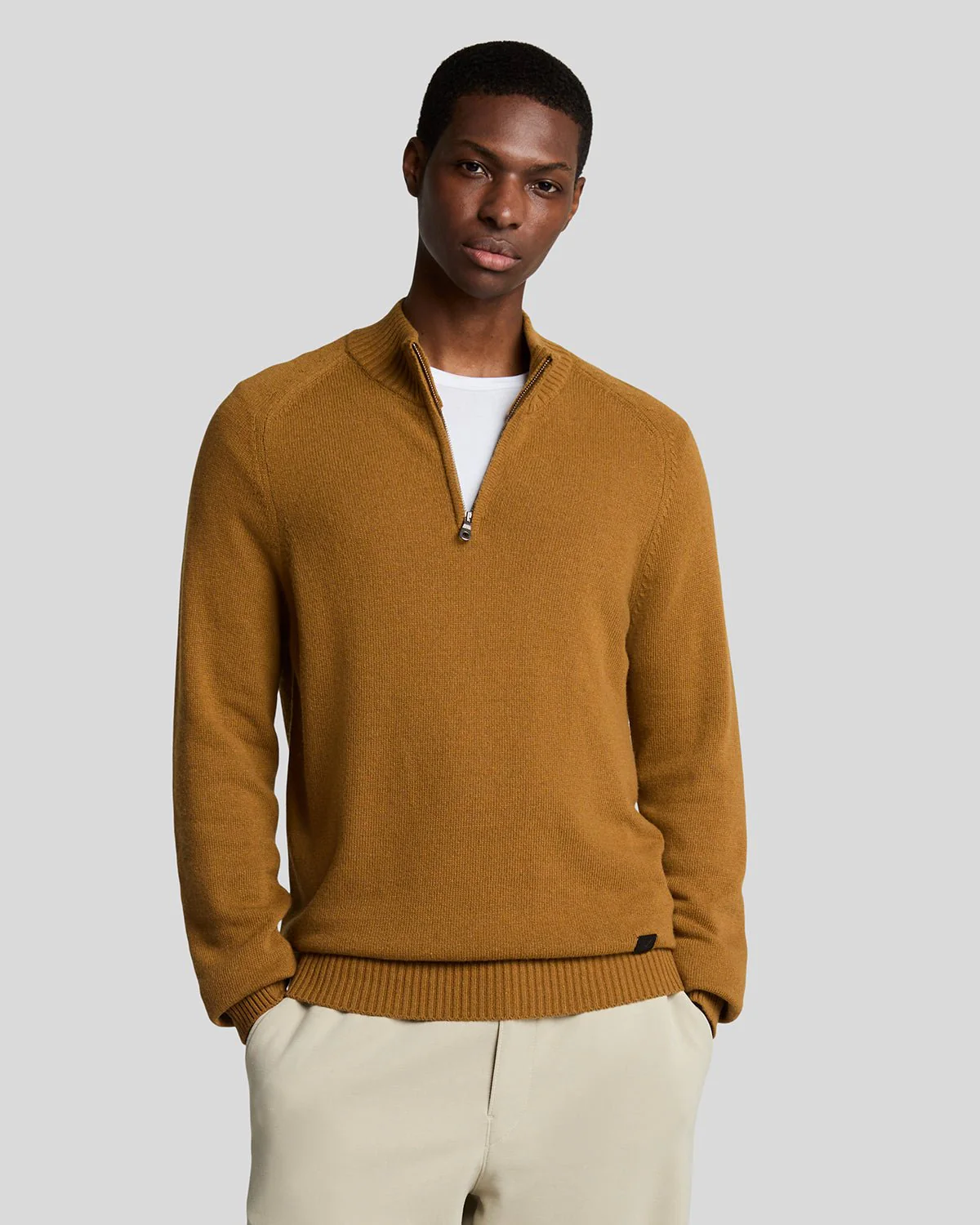 1/4 Zip Knit Jumper