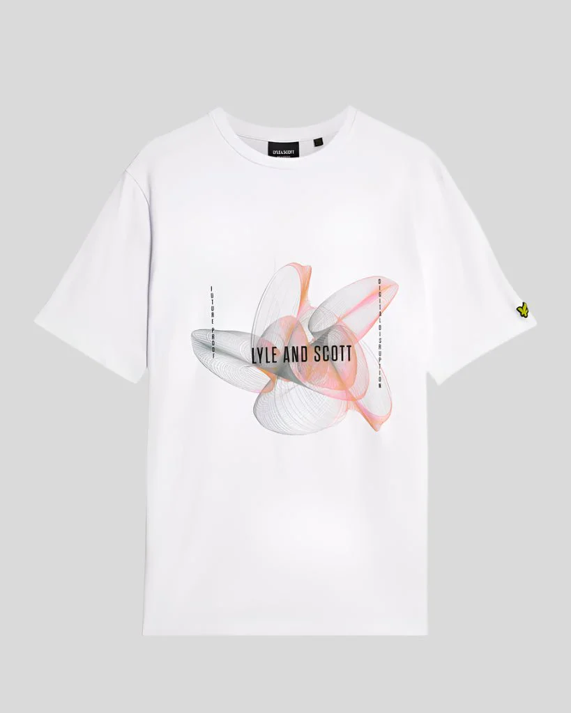 3D Line Graphic T-Shirt