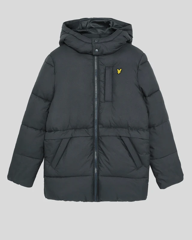 Ripstop Quilted Puffer Coat