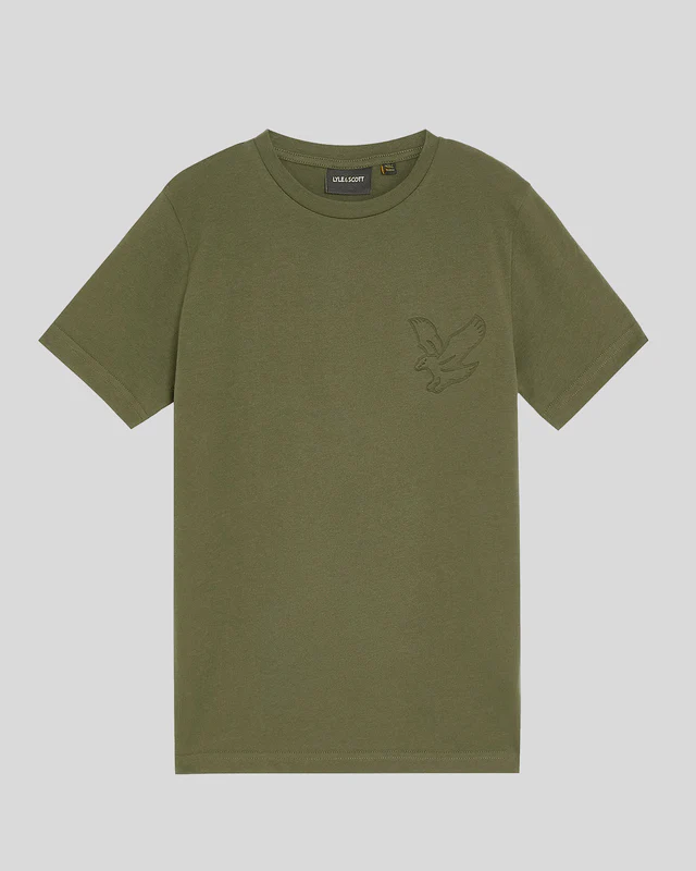 Embossed Eagle  T-Shirt
