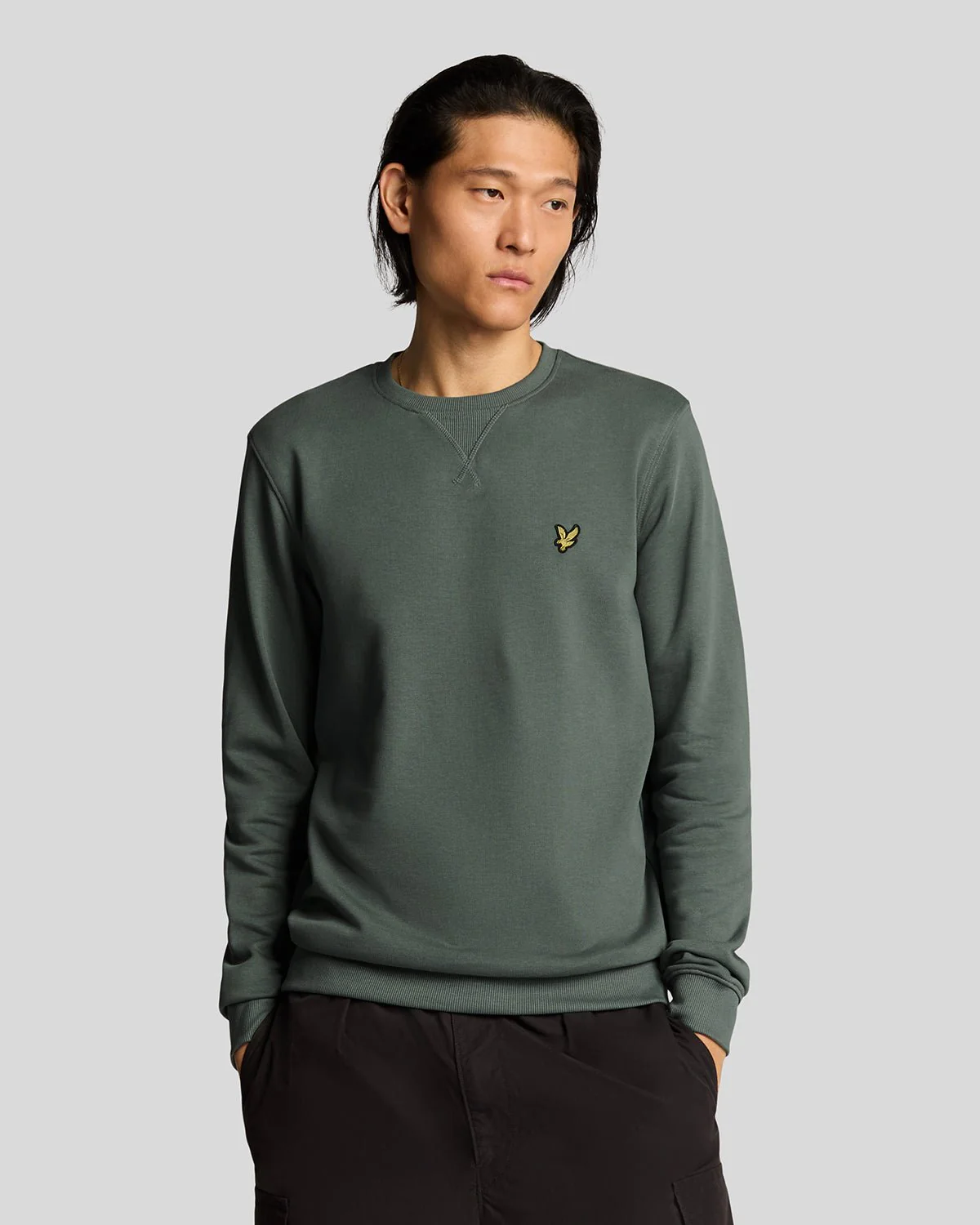 Cotton Crew Neck Sweatshirt