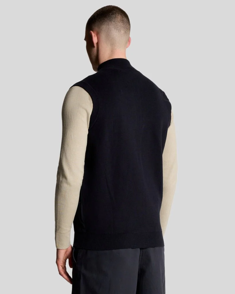 Milano Hybrid Full Zip Knitted Vest
