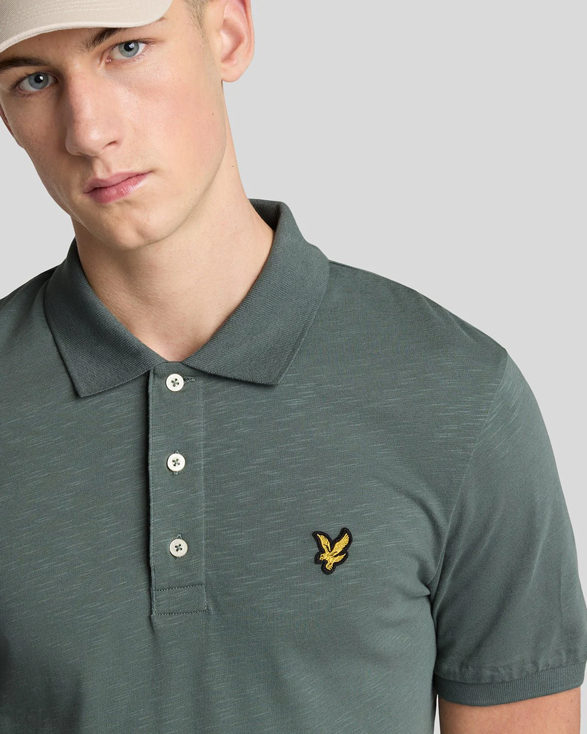 Slub Polo Shirt