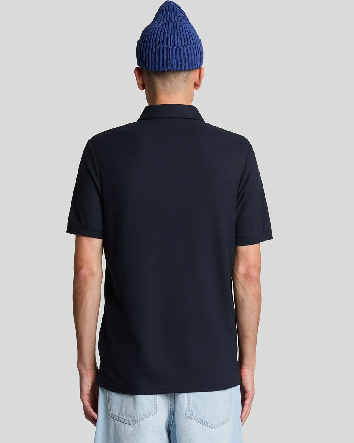 Shirt Collar Pique Polo Shirt