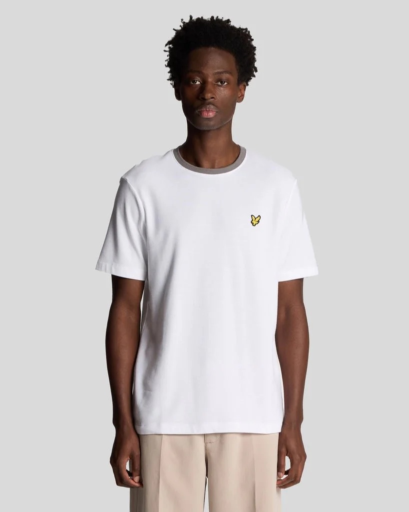 Contrast Collar T-Shirt