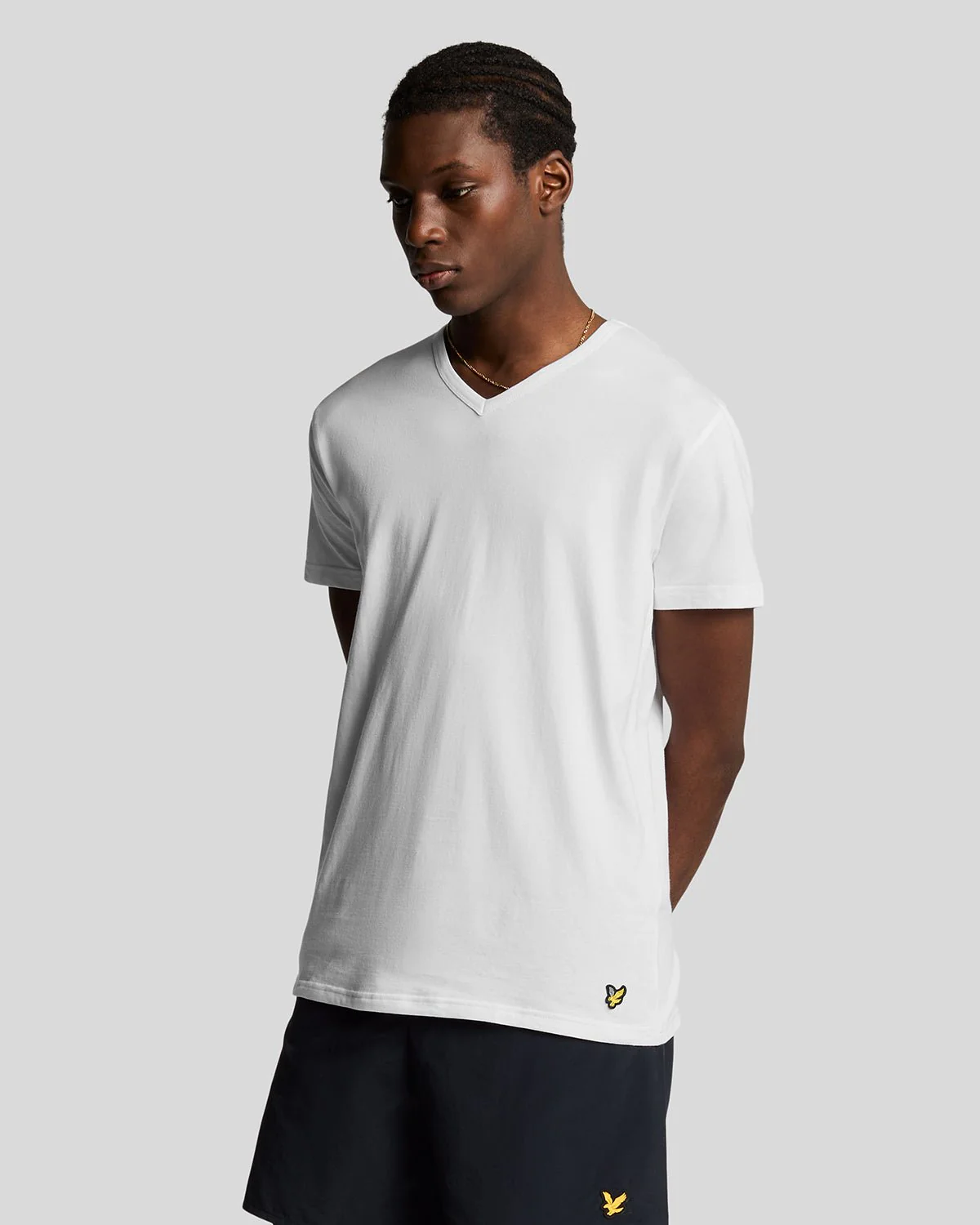 Basic 3 Pack V Neck Lounge T-Shirt