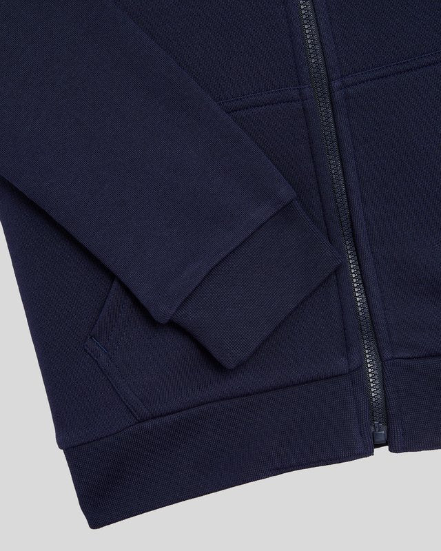 Loopback Cotton Full Zip Hoodie