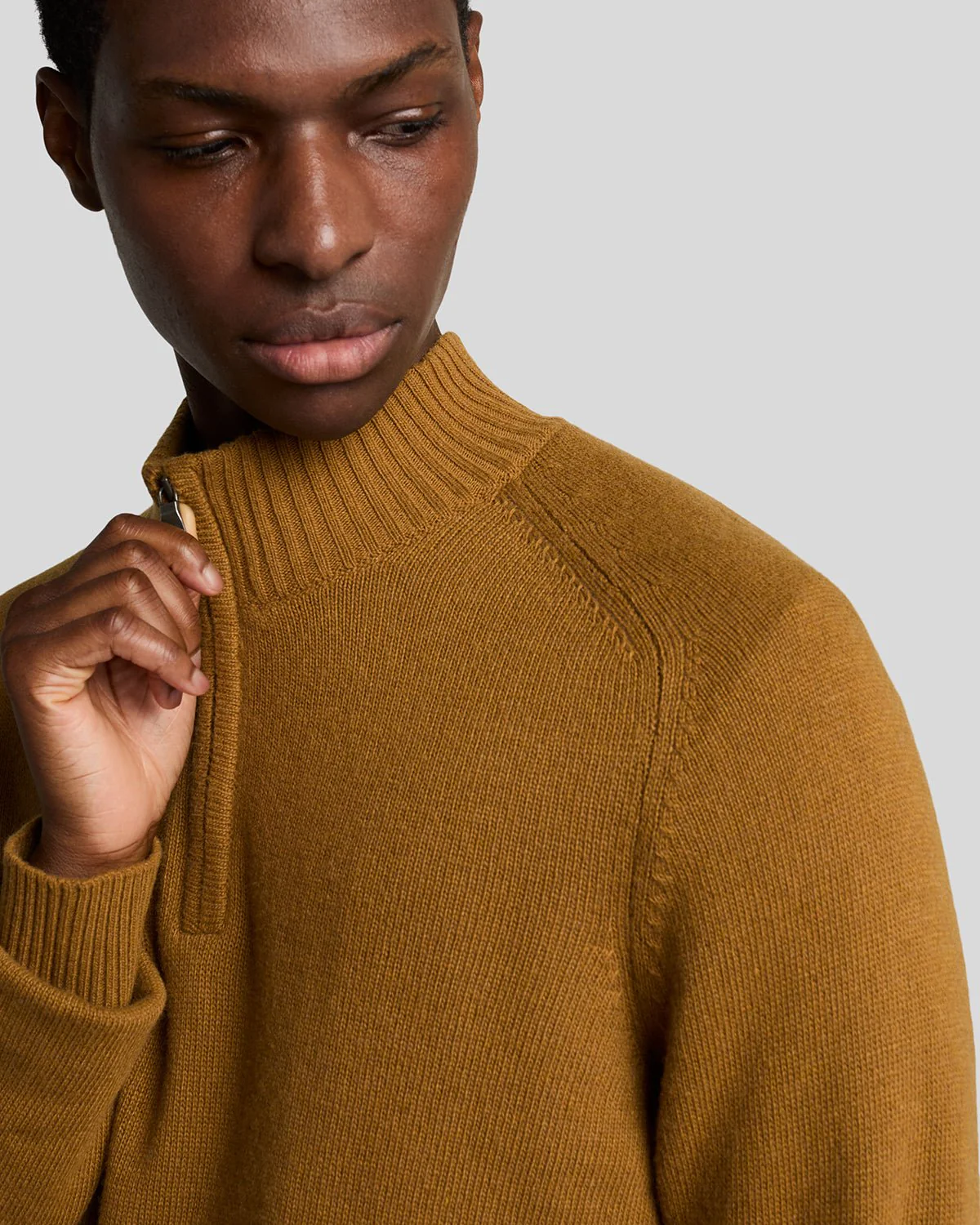 1/4 Zip Knit Jumper
