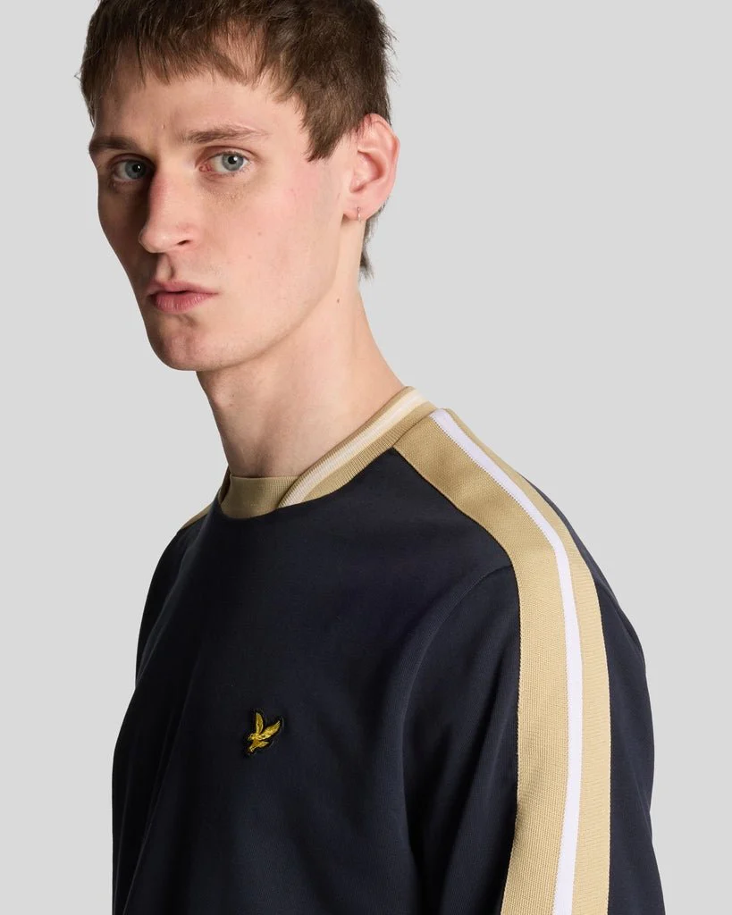 Contrast Taped Sweatshirt